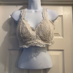 Maurices Cream Lace Bra Intimates